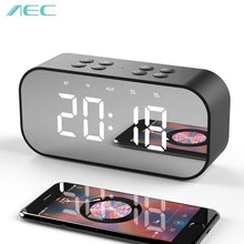 Load image into Gallery viewer, Portable Wireless Bluetooth Speaker / Time Alarm Clock