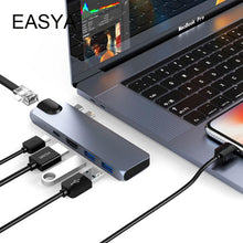 Load image into Gallery viewer, USB-C DUO 7-in-2 Hub for MacBook Pro/Air 13&quot;/15&quot;