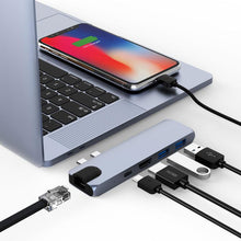 Load image into Gallery viewer, USB-C DUO 7-in-2 Hub for MacBook Pro/Air 13&quot;/15&quot;
